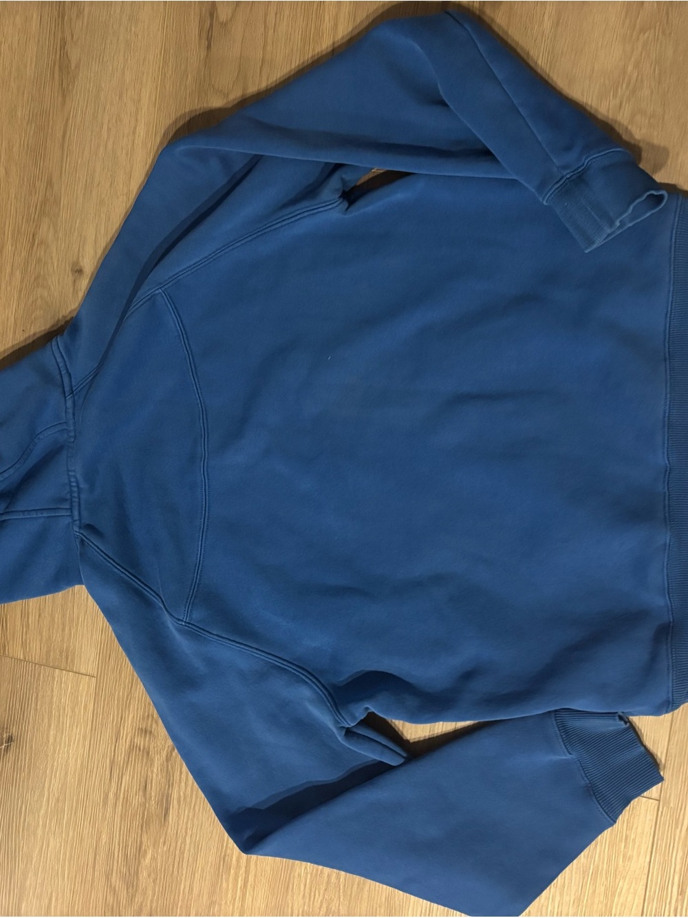 Alphalete Hoodie Royal Blue Pullover Raised White Logo MSRP $78 - Picture 3 of 7